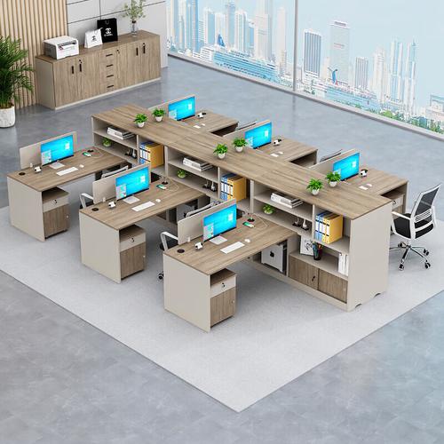 尚艺单人办公桌506房间尺寸1600×1800×1200mm 办公桌椅配置指南